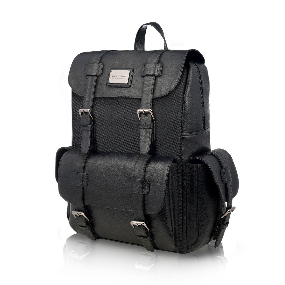 TORETTO Leatherette Backpack - Smith & Blake | laptop bag, office bag, backpack , wallet for men , briefcase , messenger bag , laptop backpack , duffle bags ,corporate gifting idea , gift for men