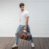 ROME Duffle Bag - Smith & Blake  |  laptop bag, office bag, backpack , wallet for men , briefcase , messenger bag , laptop backpack , duffle bags ,corporate gifting idea , gift for men