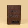 Passport Wallet Brown
