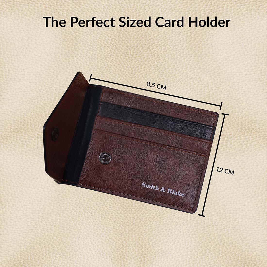 Card Holder Wallet Brown