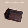 Card Holder Wallet Brown