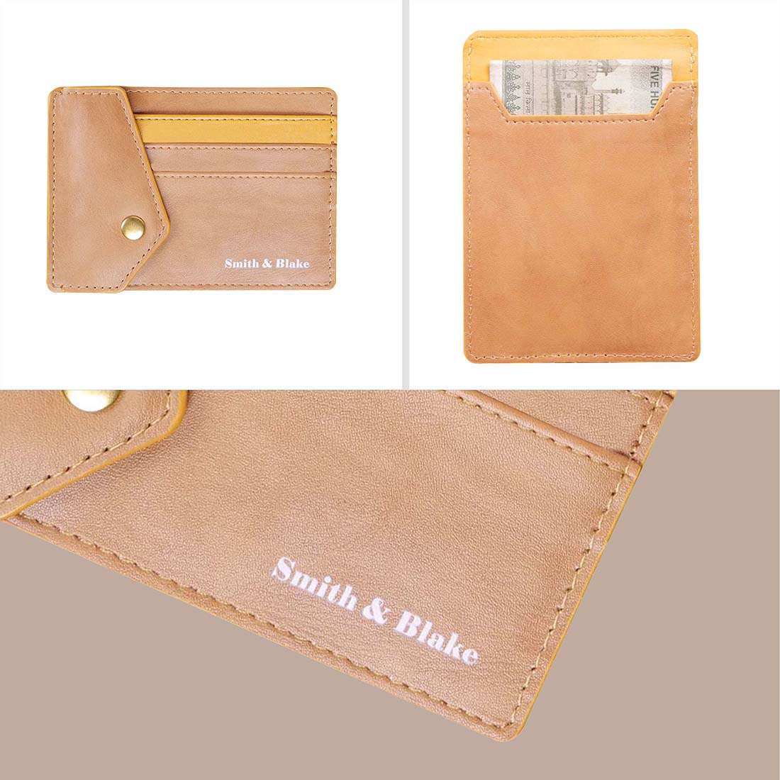 Card Holder Wallet Beige