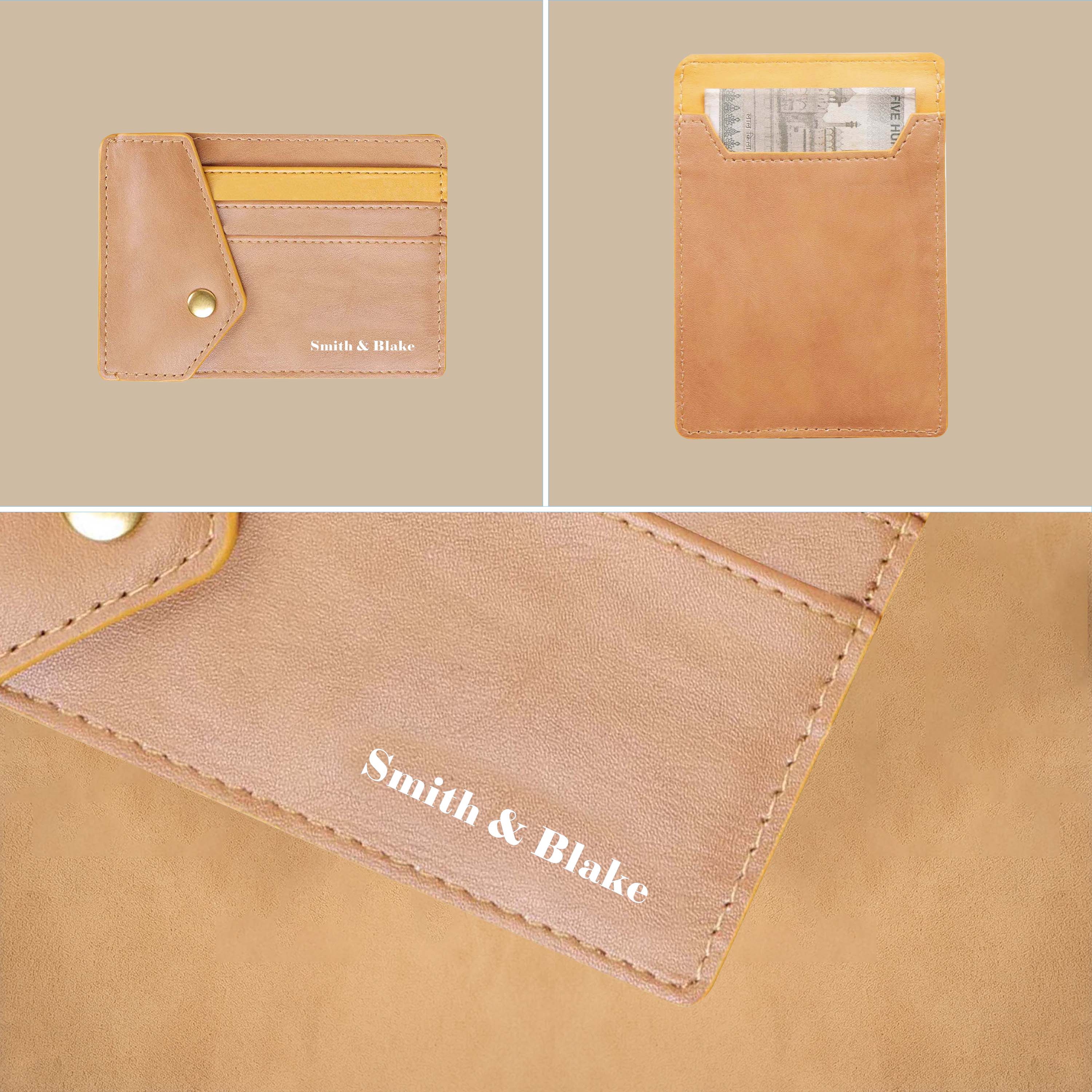 Card Holder Wallet Beige