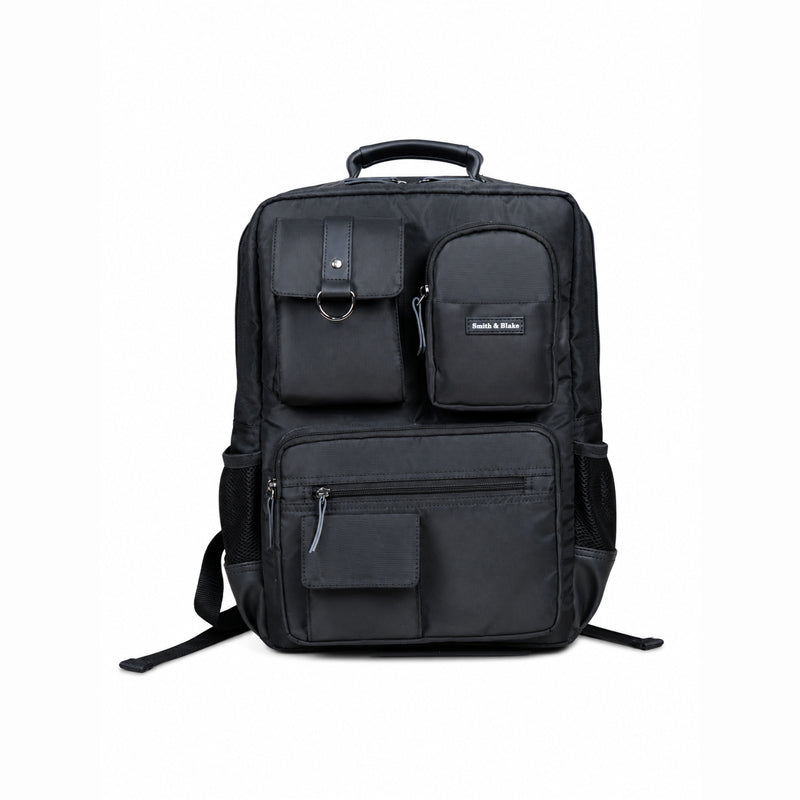 EXULT Black Laptop Backpack