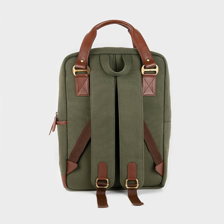 SKY GREEN Laptop Backpack - Smith & Blake - laptop bag, office bag, backpack , wallet for men , briefcase , messenger bag , laptop backpack , duffle bags ,corporate gifting idea , gift for men